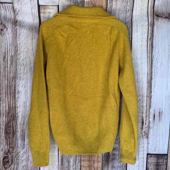 Fjällräven Sweater Pullover Greenland Re-Wool Acorn Recycled Wool Half Zip M - Picture 2 of 9